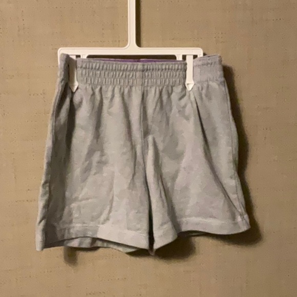 Wonder Nation Gray Athletic Shorts Elastic Waistband Soft Material - Picture 1 of 5